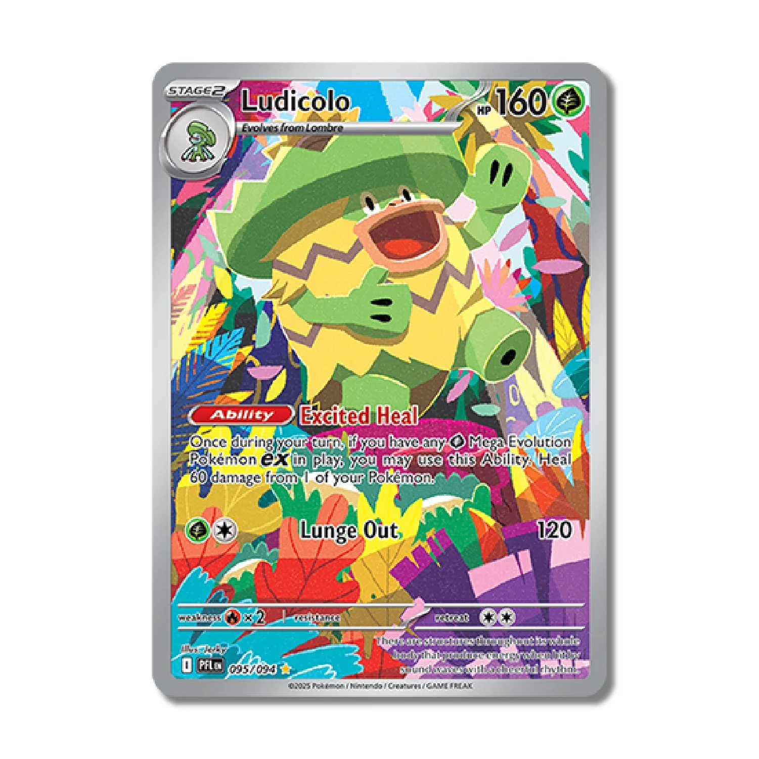 Ludicolo #95 - Phantasmal Flames