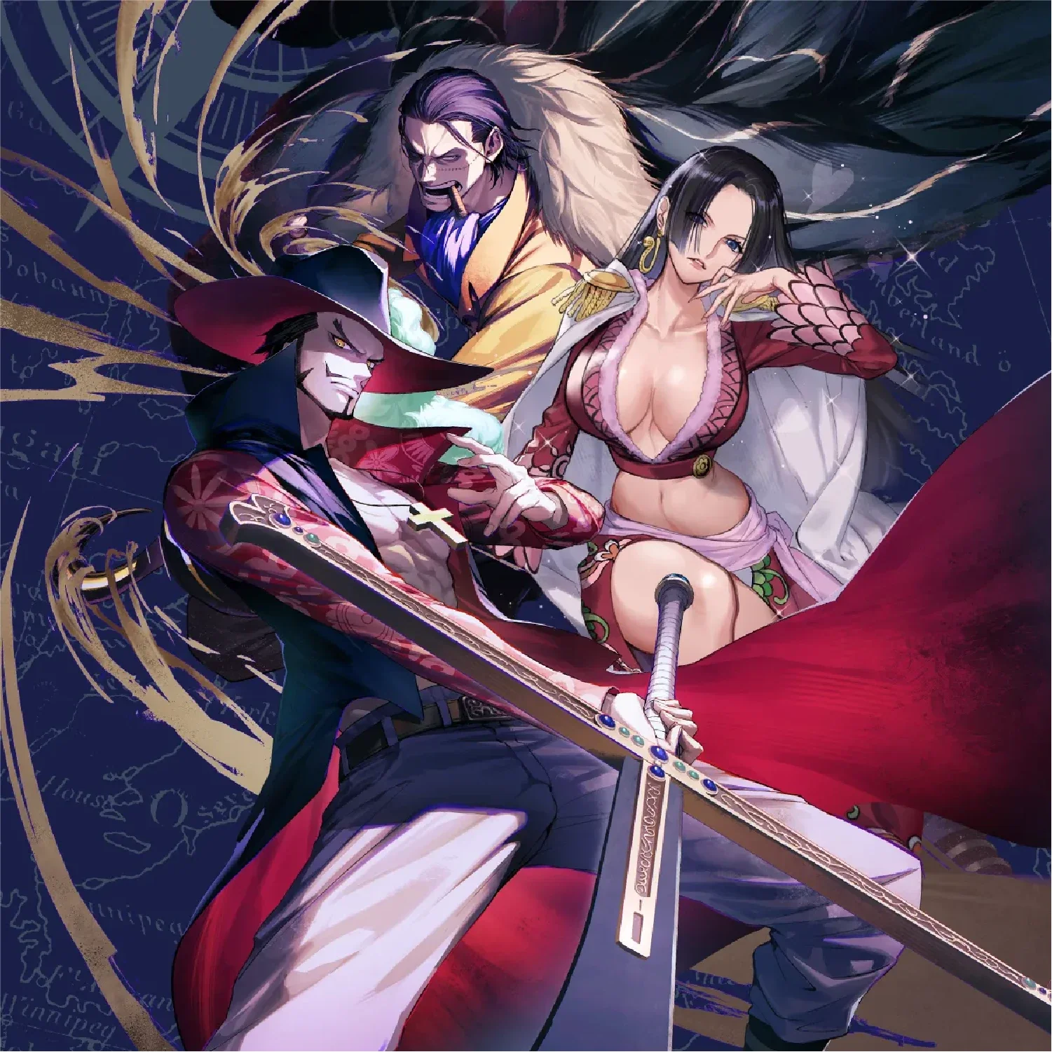 One Piece Card Game: OP-14 - The Azure Sea's Seven Booster Box - Image 7