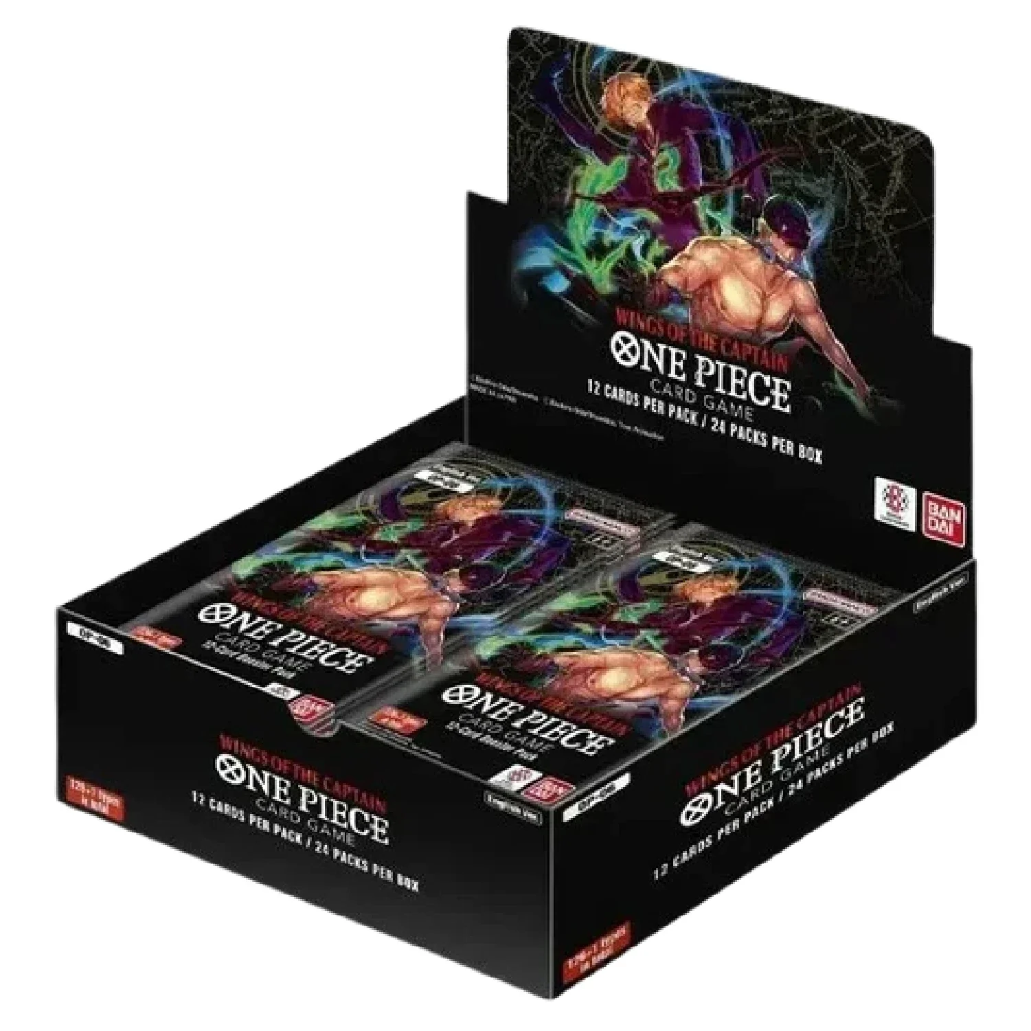 One Piece Card Game: OP-06 Wings of the Captain - Booster Box