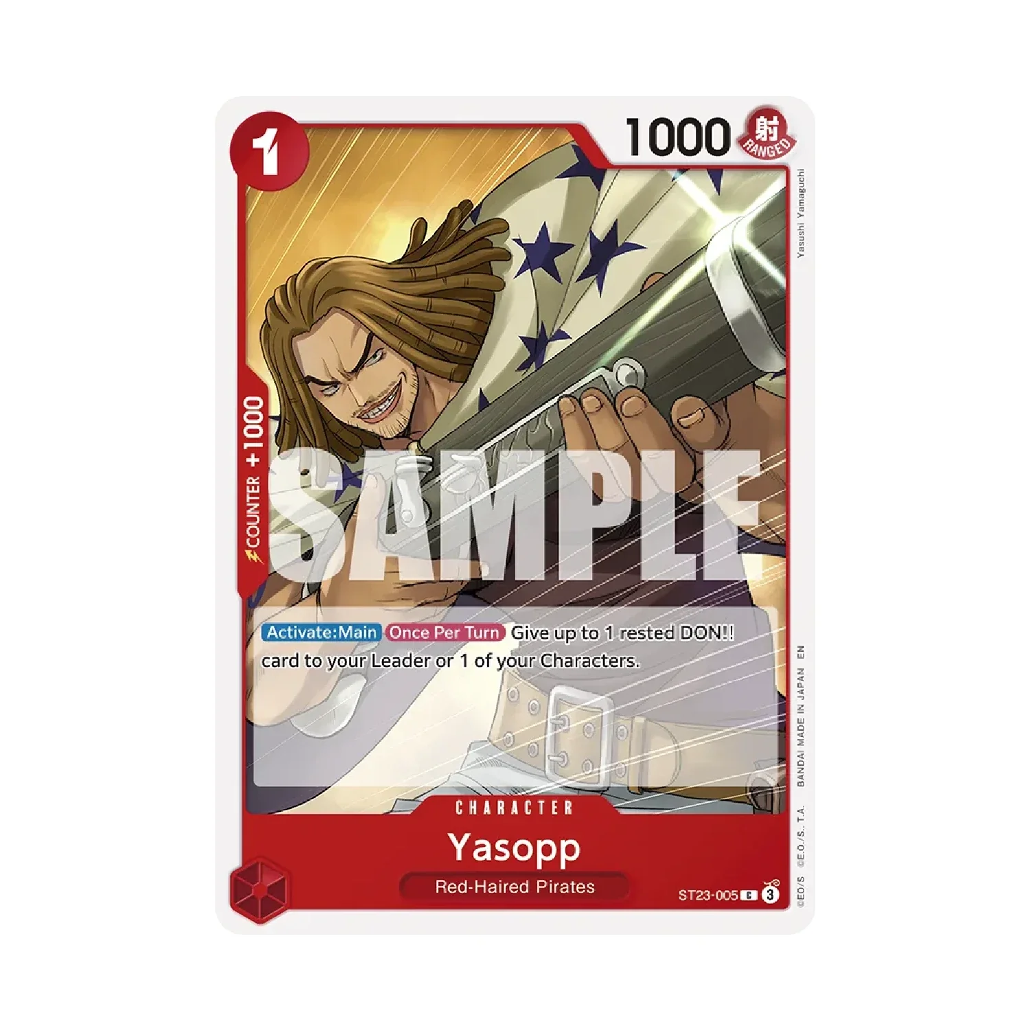 One Piece Card Game: ST-23 RED Shanks - Starter Deck - Image 7