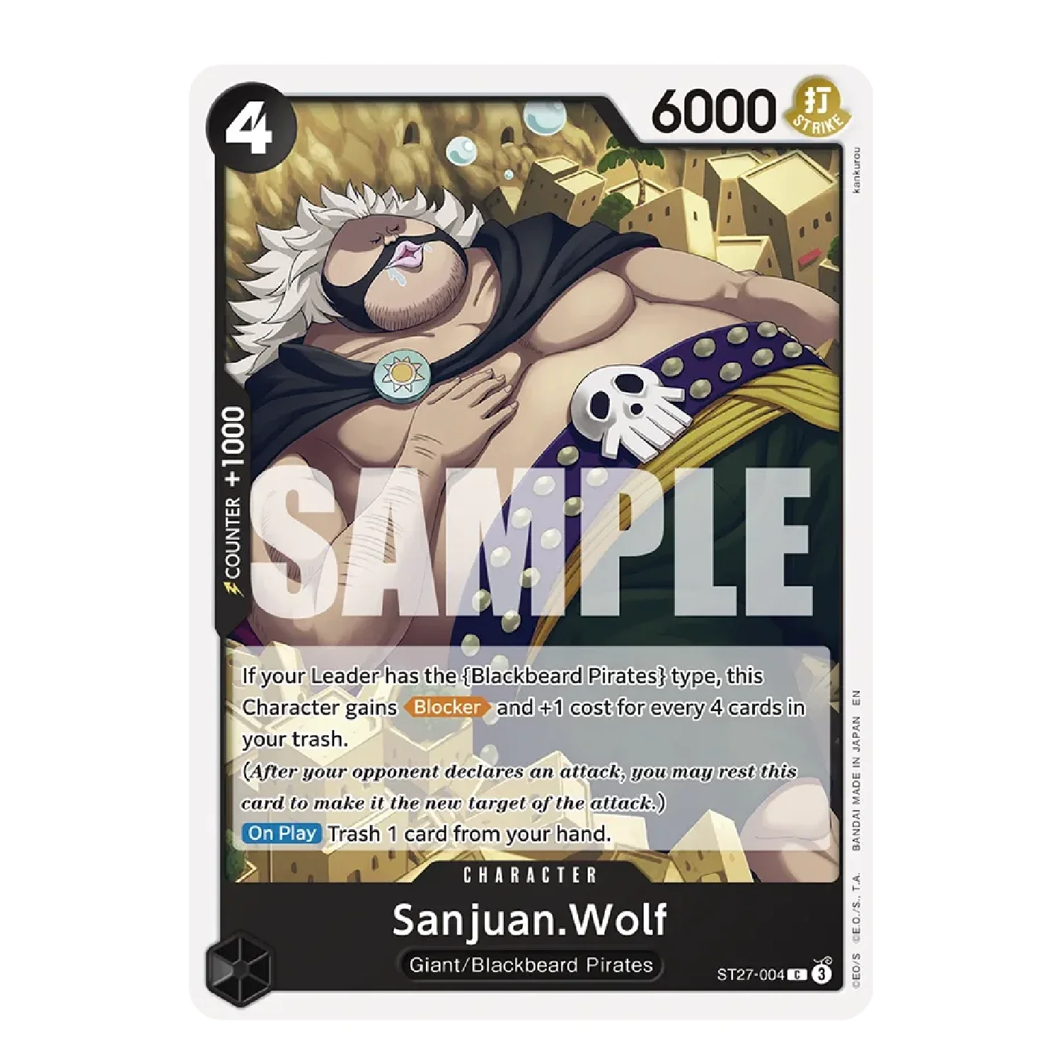 One Piece Card Game: ST-27 - BLACK Marshall.D.Teach - Starter Deck - Image 5