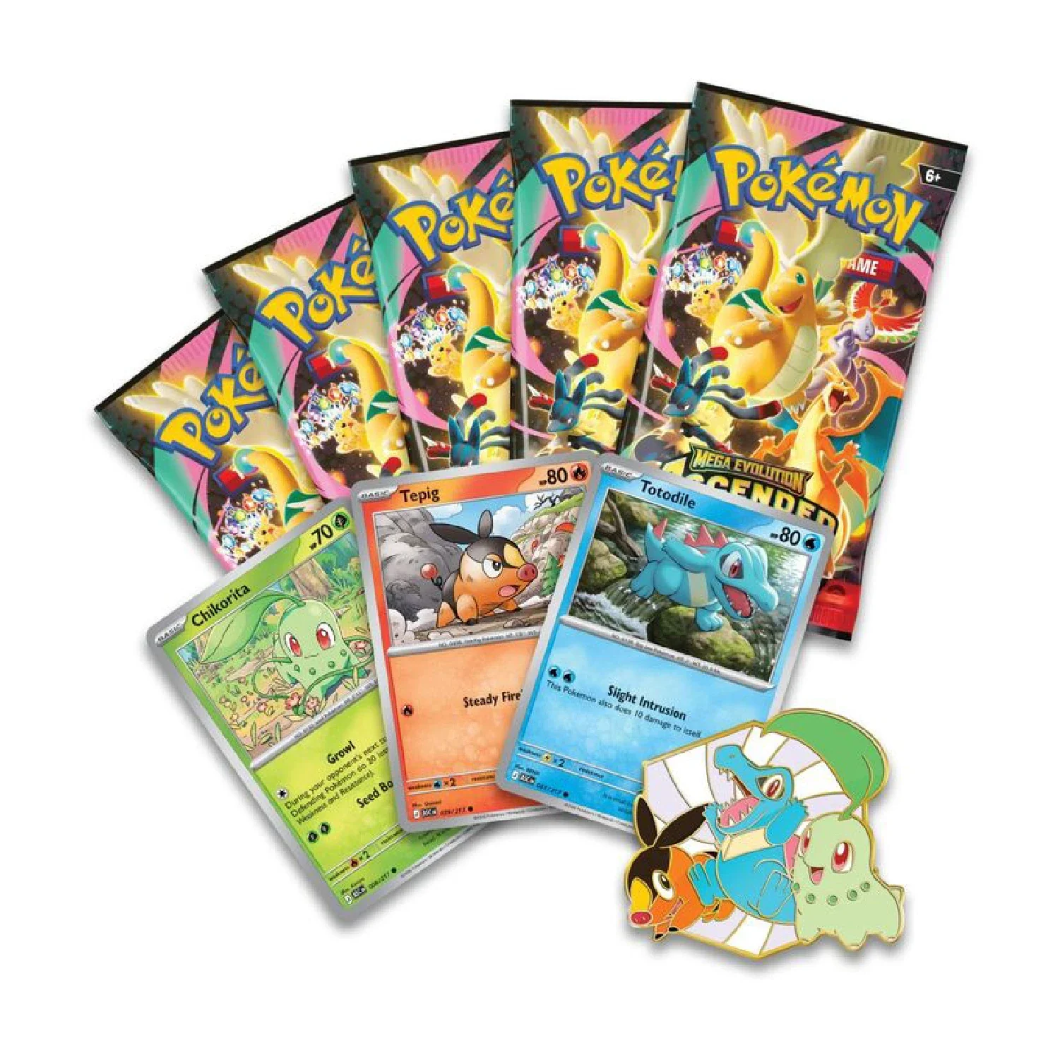 Pokemon TCG: Ascended Heroes - First Partners Deluxe Pin Collection - Image 2