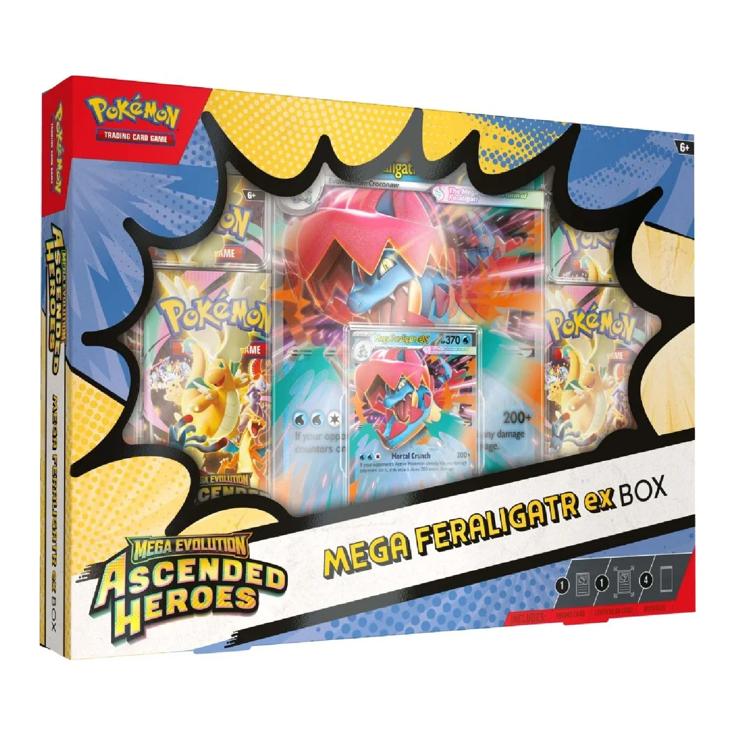Pokemon TCG: Ascended Heroes - Mega Feraligatr ex Box