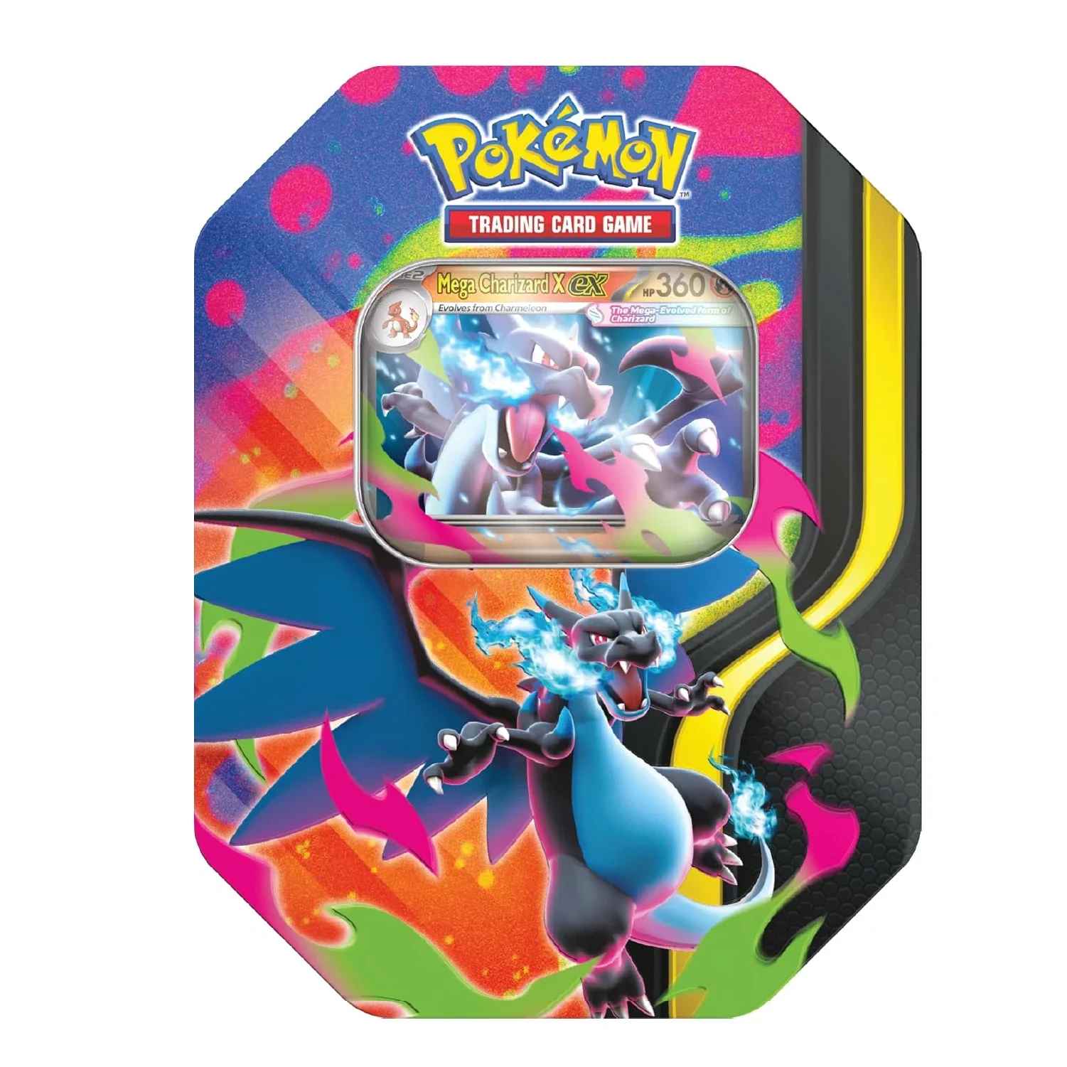 Pokemon TCG: Mega Charizard X Ex Tin