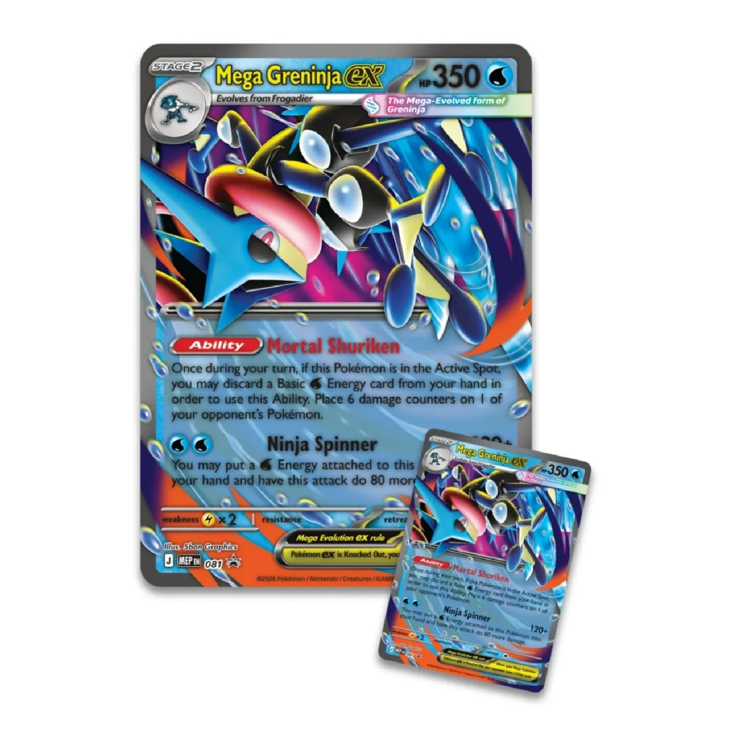 Pokemon TCG: Mega Greninja ex Premium Collection - Image 3