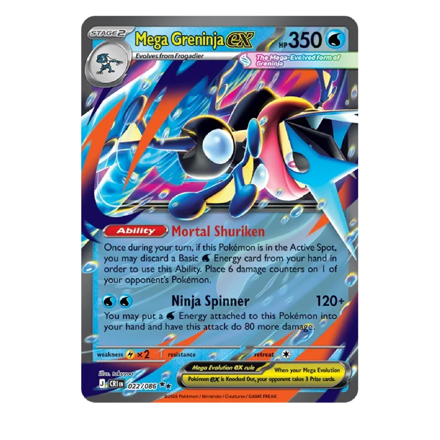 Pokemon TCG: Mega Greninja ex Premium Collection - Image 4