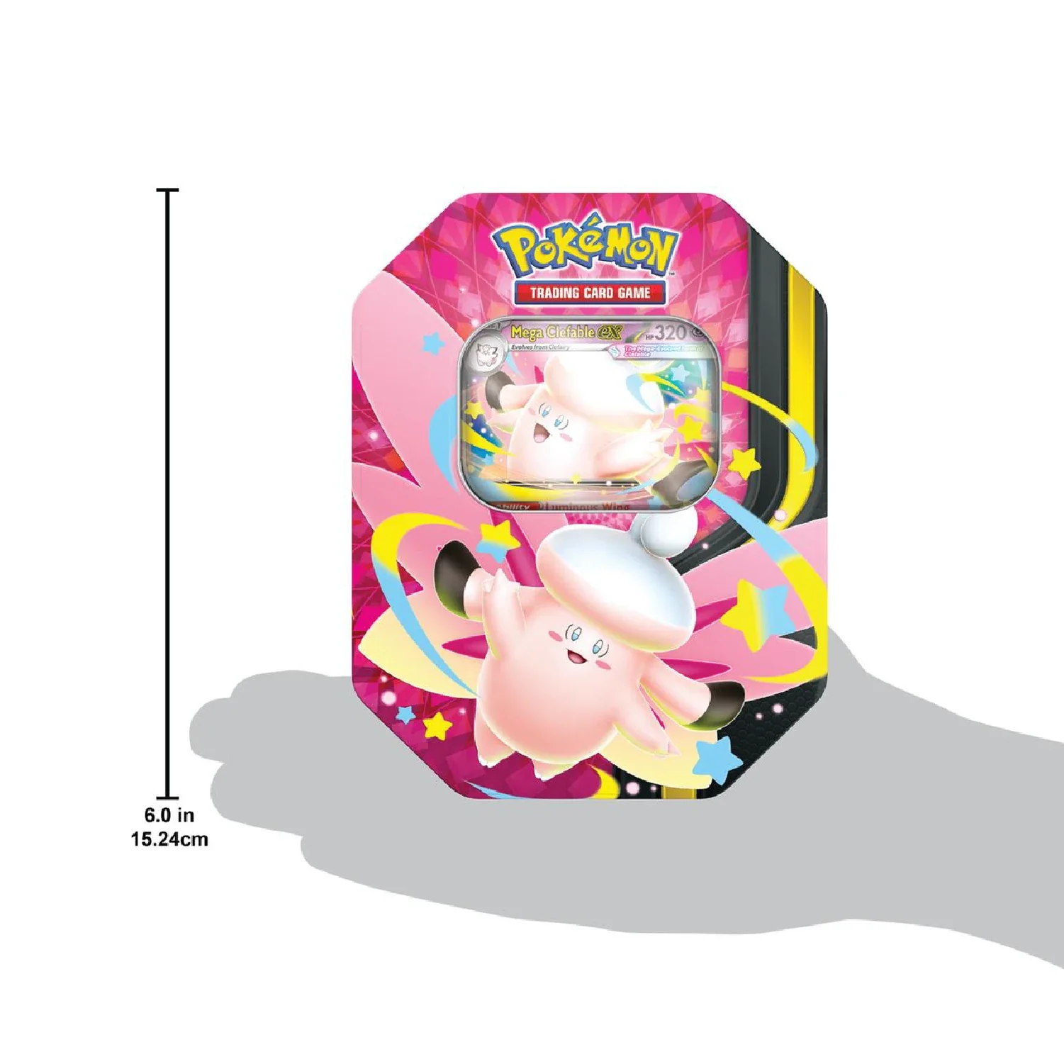 Pokemon TCG: Mega Moonlight Tin (Clefable) - Image 5