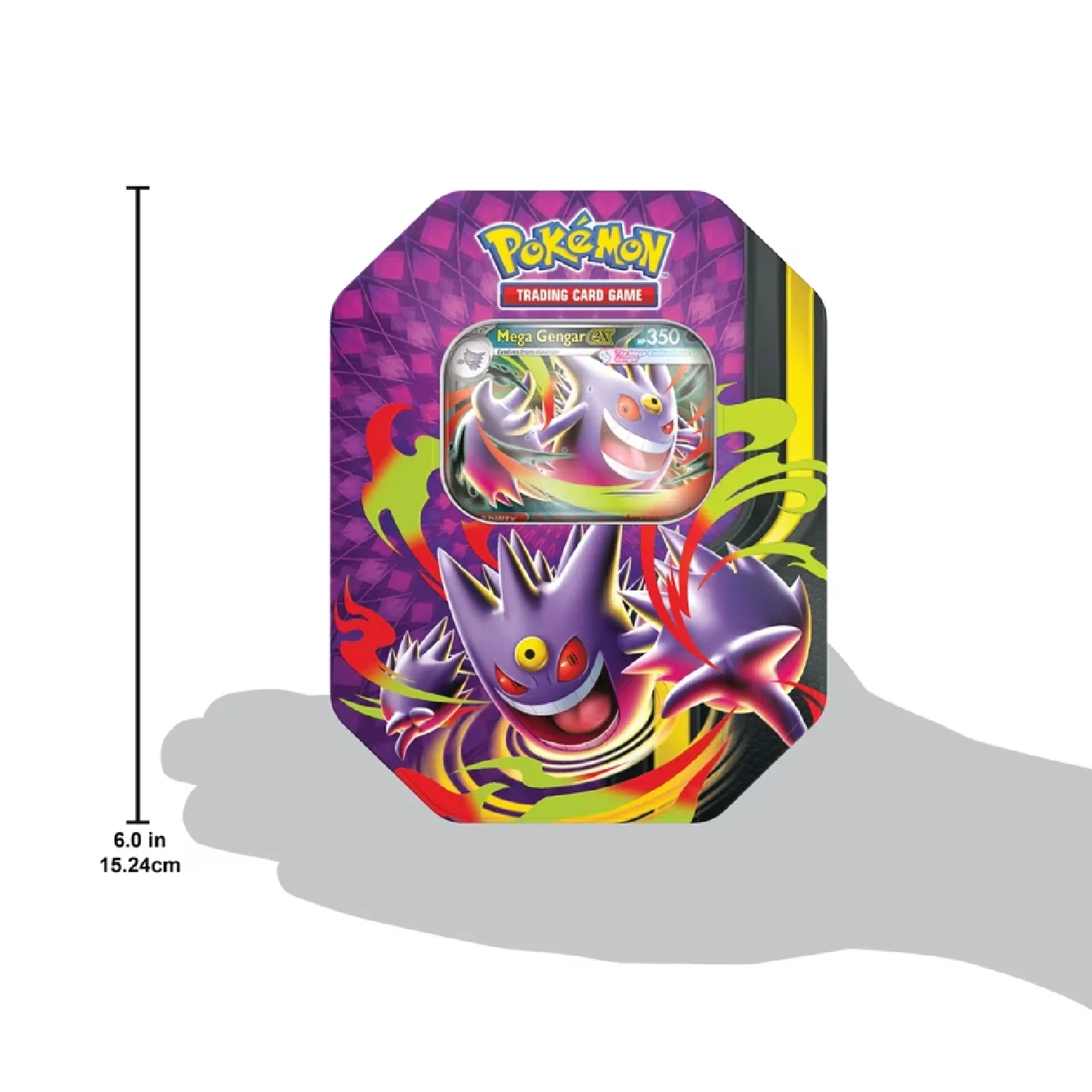 Pokemon TCG: Mega Moonlight Tin (Gengar) - Image 4