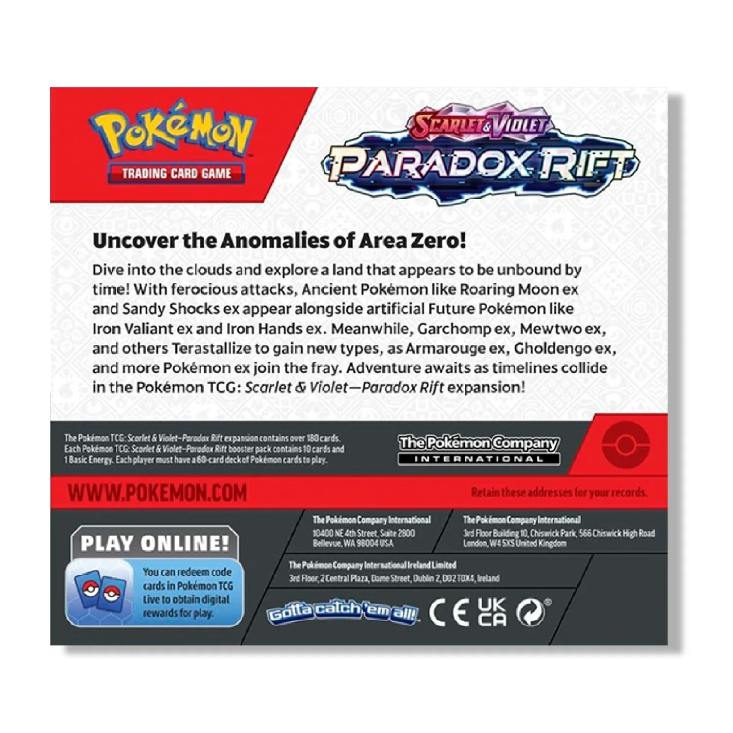 Pokemon TCG: Paradox Rift - 6x Booster Box [Sealed Case] - Image 4