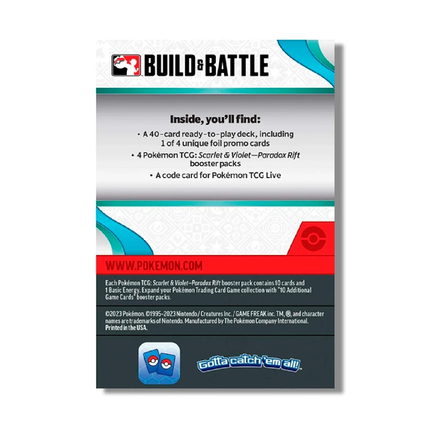 Pokemon TCG: Paradox Rift - Build & Battle Stadium - Image 3
