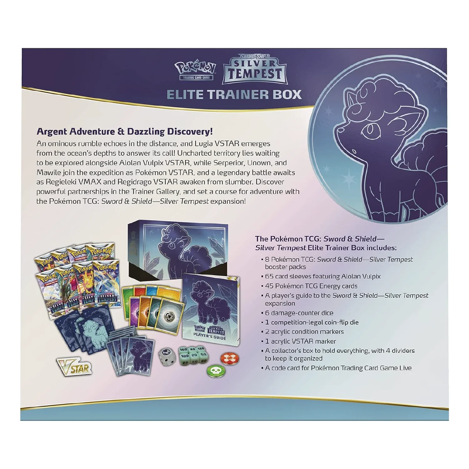 Pokemon TCG: Silver Tempest Elite Trainer Box - Image 7