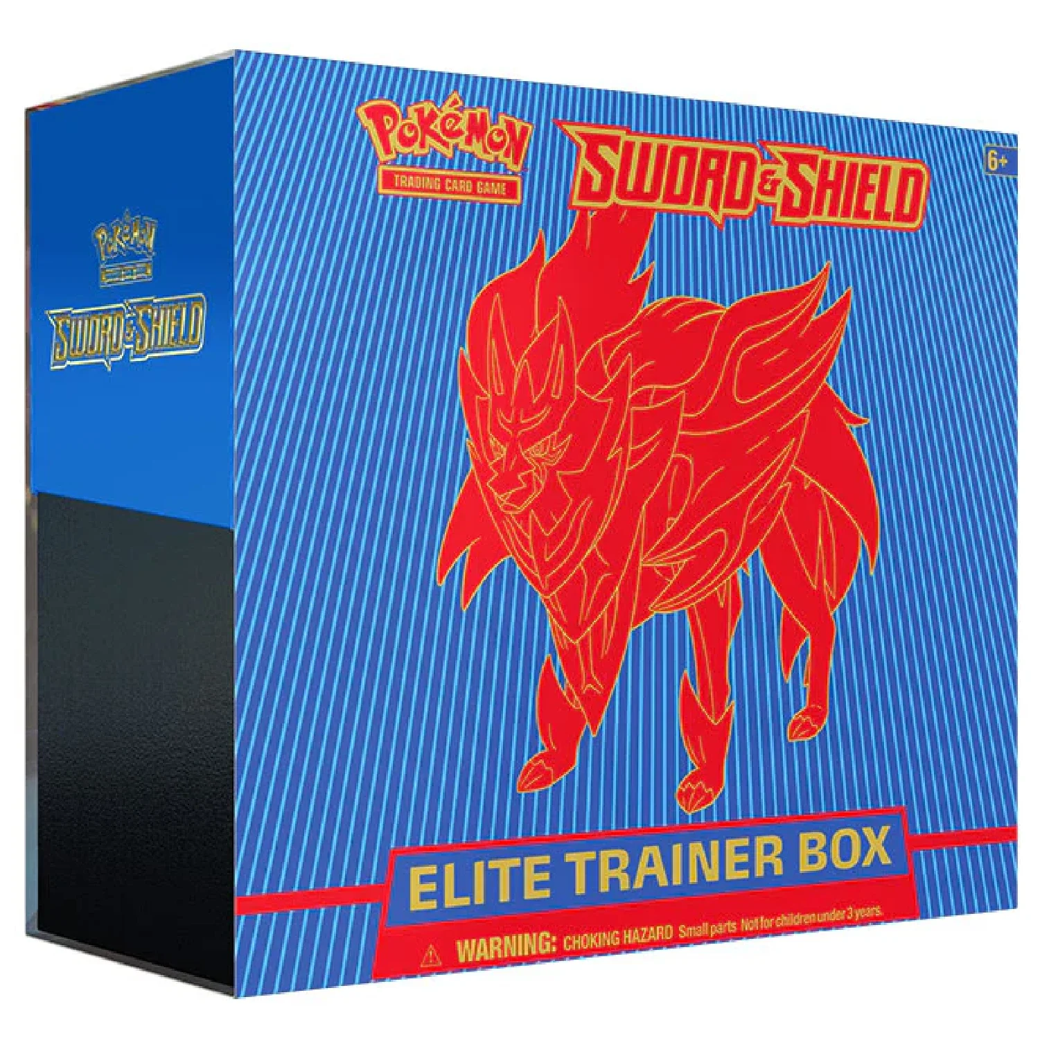 Pokemon TCG: Sword & Shield Base Elite Trainer Box Zamazenta