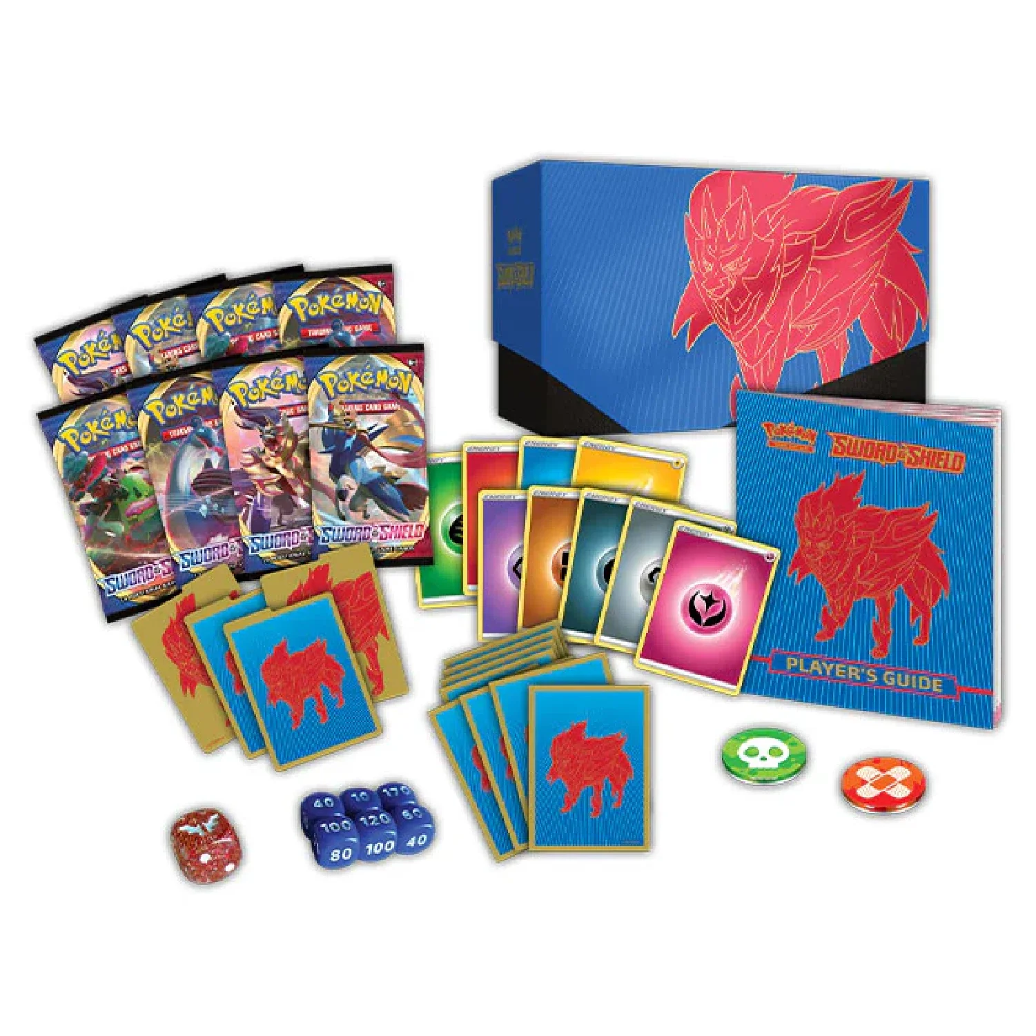 Pokemon TCG: Sword & Shield Base Elite Trainer Box Zamazenta - Image 2